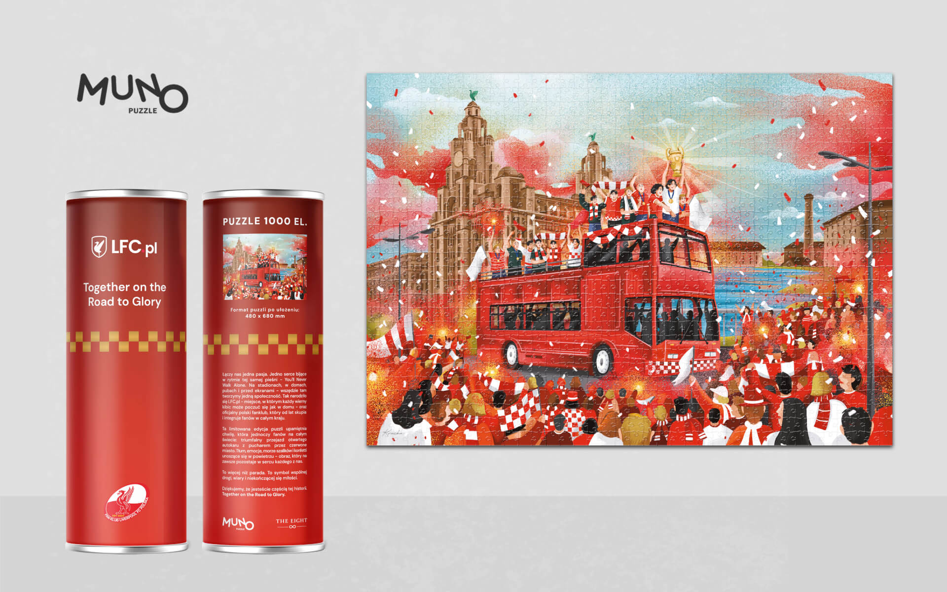 Puzzle „Together on the Road to Glory” 1000 elementów